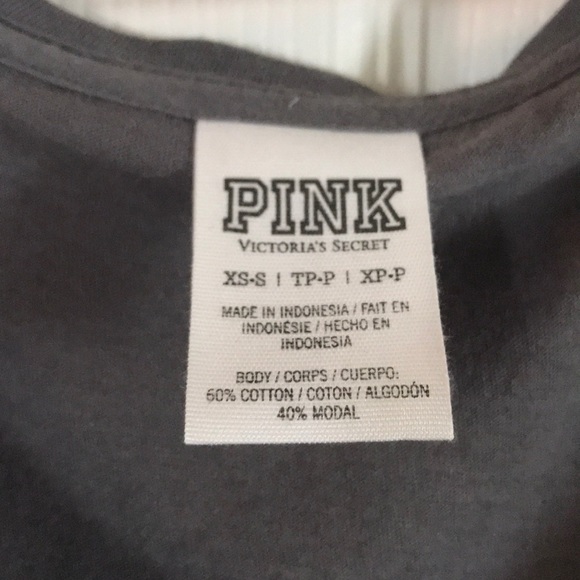 Gray pink tee shirt - Picture 2 of 4
